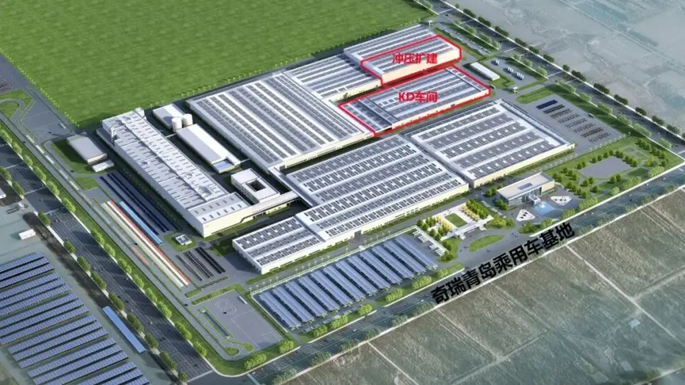 Dự án xây dựng xưởng sản xuất phụ tùng Chery KD trên dầm, EIHE đã thực hiện dự án xây dựng cơ sở Chery Automobile Qingdao đã trúng thầu “ba danh hiệu liên tiếp”.