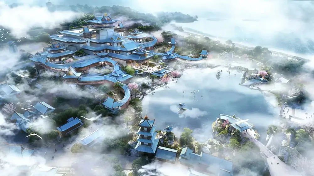 Tiến bộ mới về văn hóa và du lịch thép, EIHE sẽ đưa bạn khám phá trước tiên—cung điện kiệt tác theo chủ đề thần thoại.