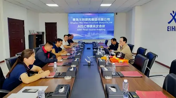 Tin vui: Kết cấu thép EIHE Thanh Đảo đạt được chứng nhận AISC
