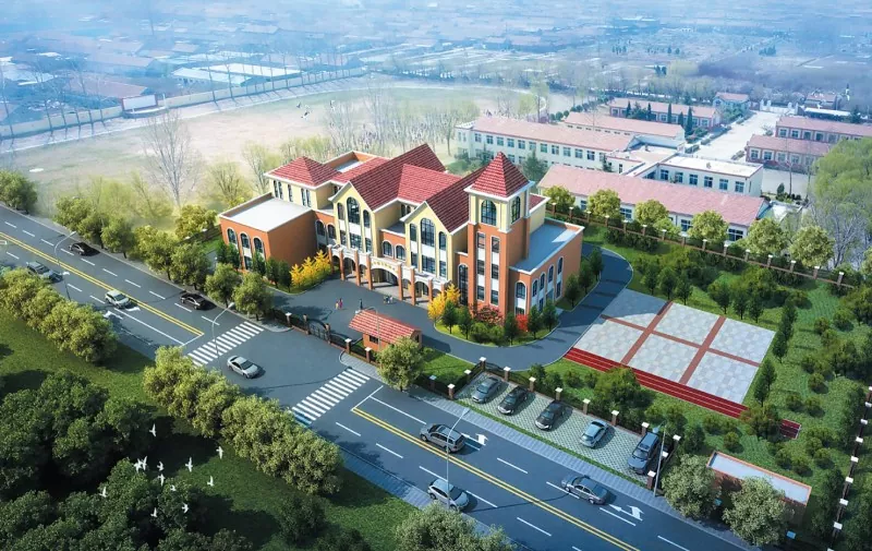 Kết cấu thép EHSS tăng tốc việc xây dựng trường học tiền chế