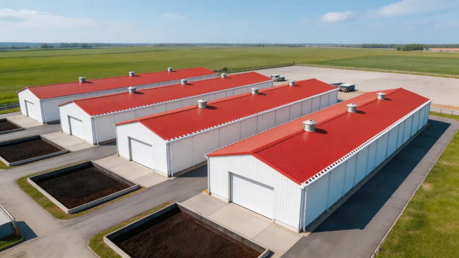 Việc xây dựng chuồng gà kết cấu thép có thể cải thiện việc quản lý trang trại gia cầm như thế nào?