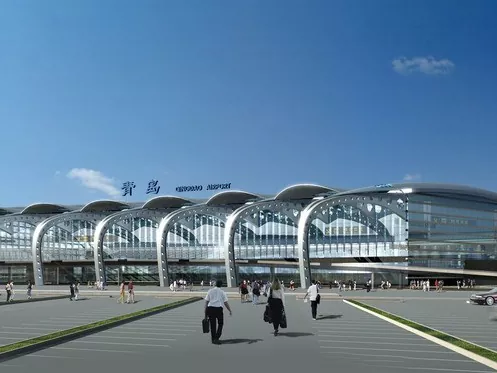 Nhà ga sân bay có khung thép