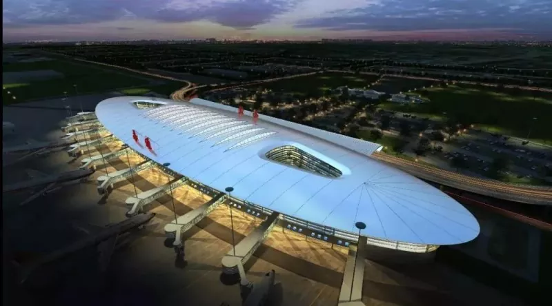 Nhà ga thép không gian lớn tùy chỉnh