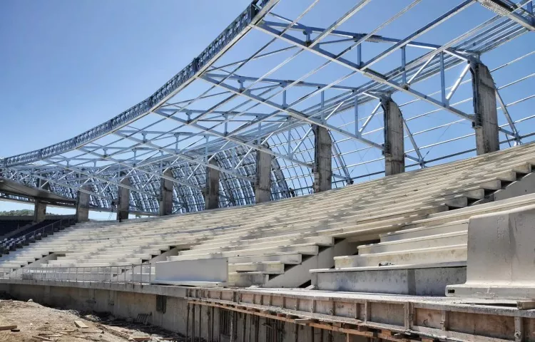 Durable Steel Tube Truss Stadium