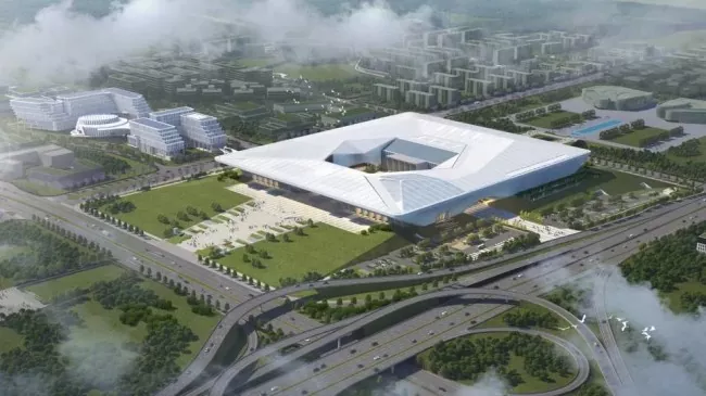 Giảng đường học thuật quốc tế Thép xây dựng