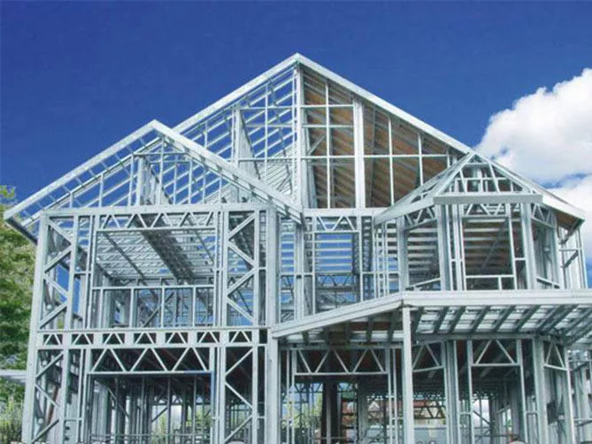 Hội nghị kết cấu thép xây dựng bằng kim loại nhẹ Prefab Hal