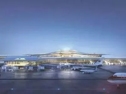 Tòa nhà sân bay kết cấu kim loại