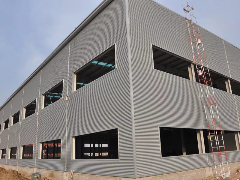 Tòa nhà kho kim loại Prefab