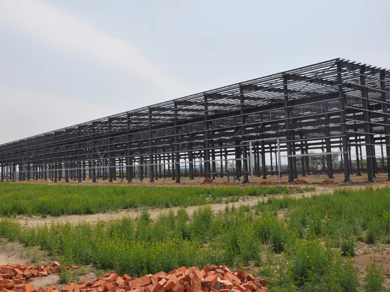 Tòa nhà kho kim loại thép Prefab