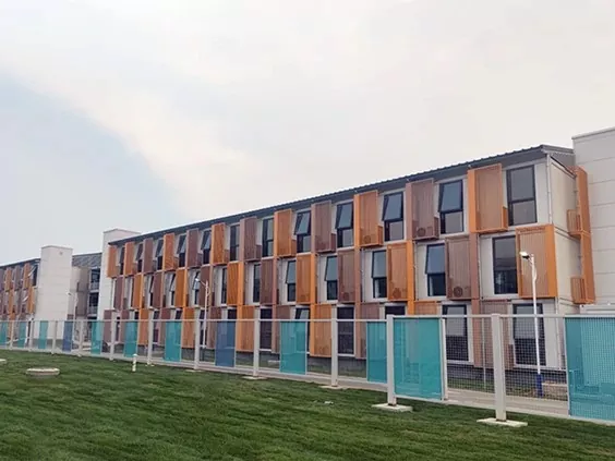 Nhà container Prefab mô-đun di động đúc sẵn