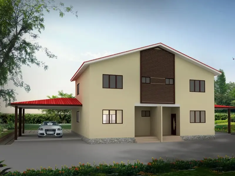Ký túc xá trường thép tiền chế
