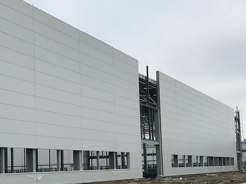 Ngôi nhà Sandwich Panel bằng đá len
