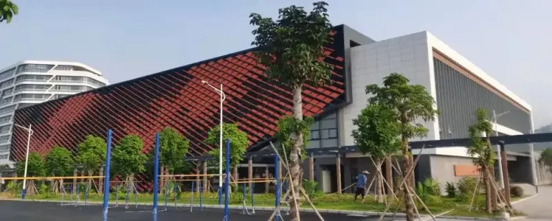 Nhà thi đấu kết cấu giàn không gian