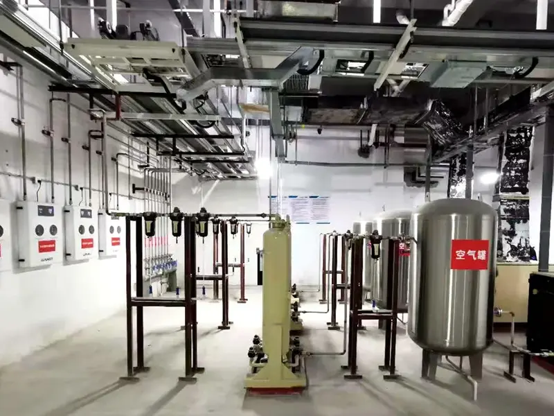 Tòa nhà cung cấp khí y tế bằng thép