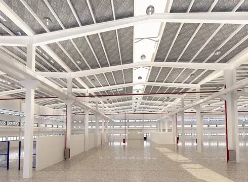 Trung tâm hậu cần kết cấu thép