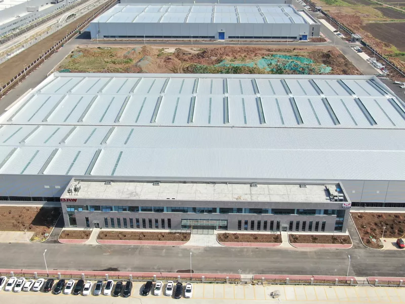 Nhà kho kết cấu thép