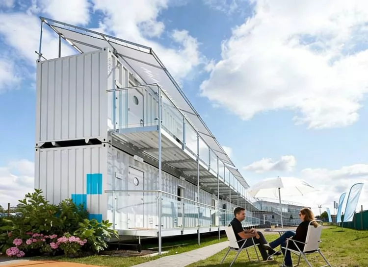 Nhà container tạm thời